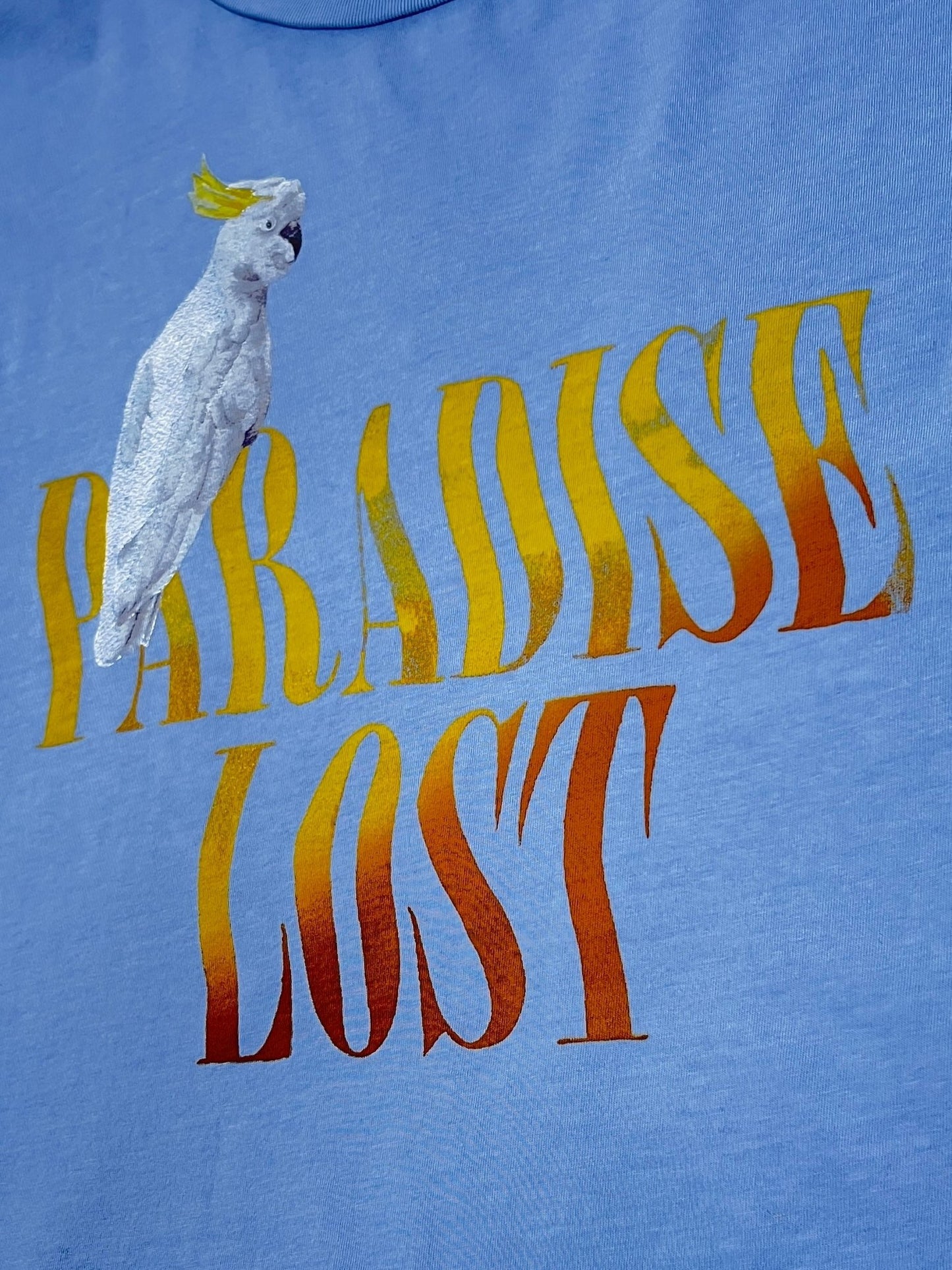 Alchemist Paradise Parrot T-shirt Light Blue