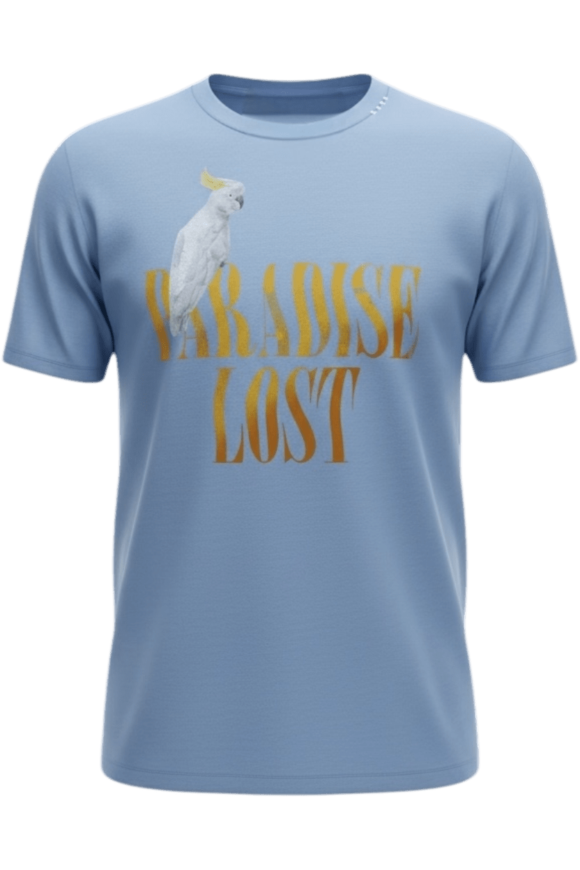 Alchemist Paradise Parrot T-shirt Light Blue