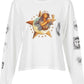 Alchemist Star Girl Long Sleeve T-shirt Optic White