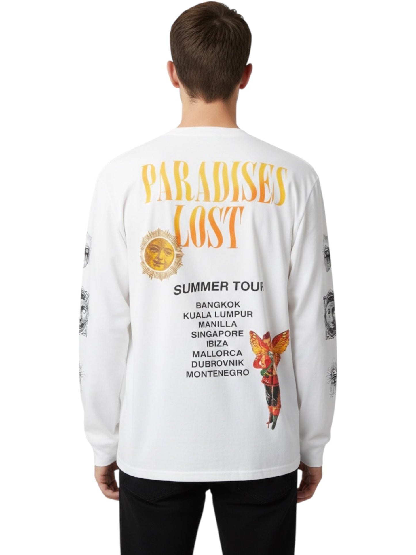 Alchemist Star Girl Long Sleeve T-shirt Optic White
