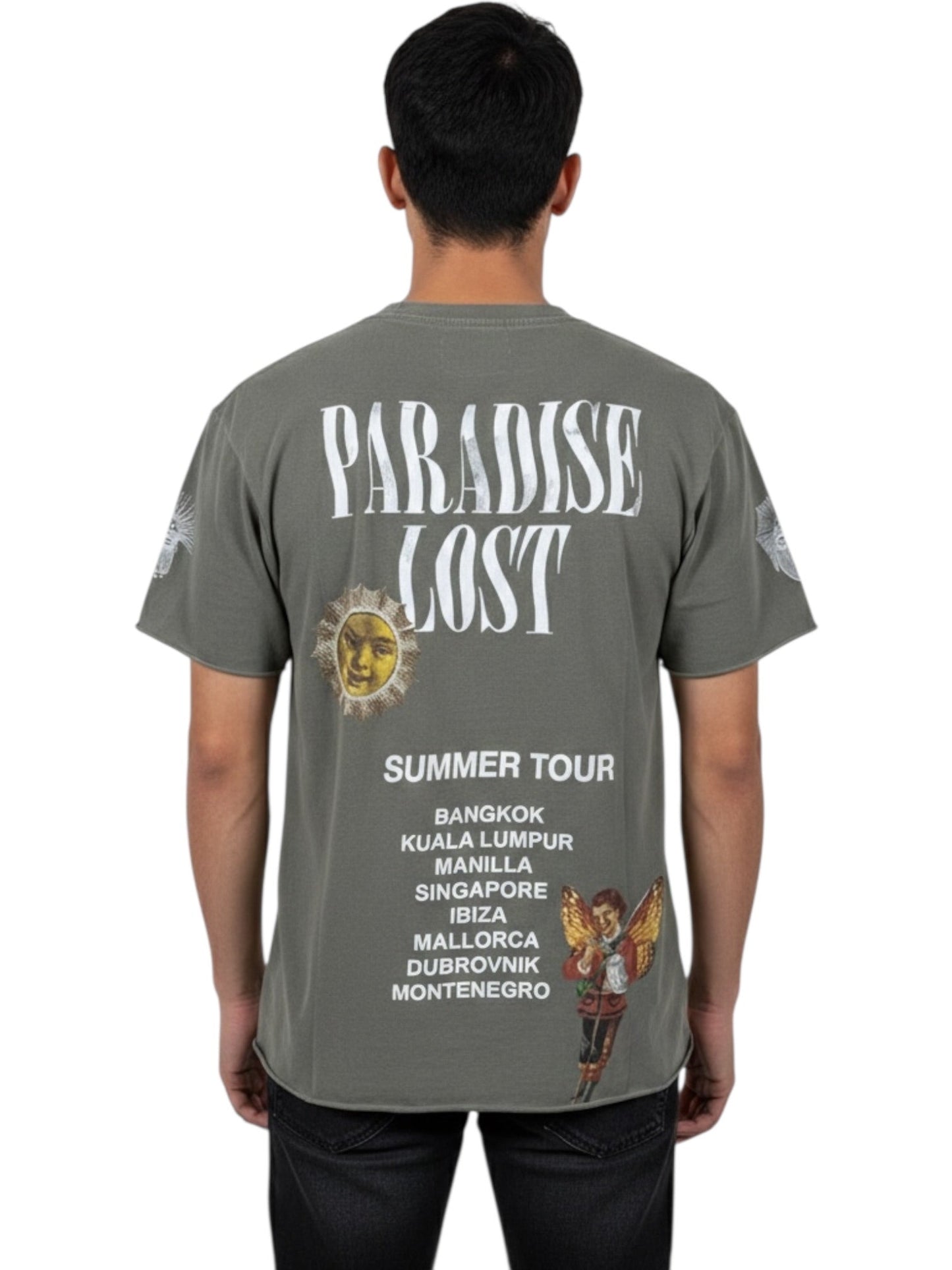 Alchemist Star Girl T-shirt Aged Green