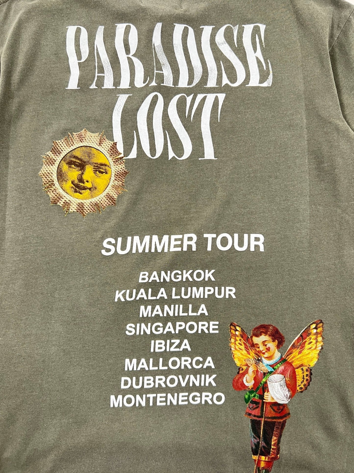 Alchemist Star Girl T-shirt Aged Green