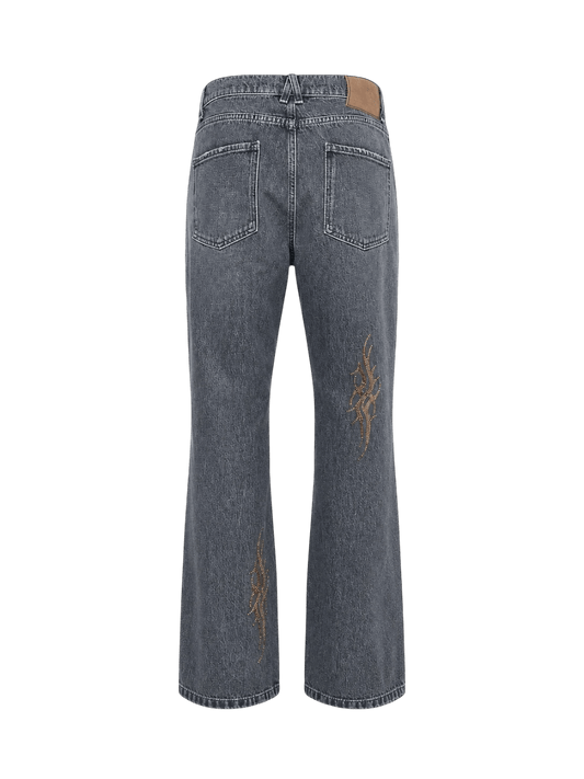 Probus Alchemist Studio Jeans w/ allover tribal crystals Black Alchemist Studio Jeans w/ allover tribal crystals Black BLACK