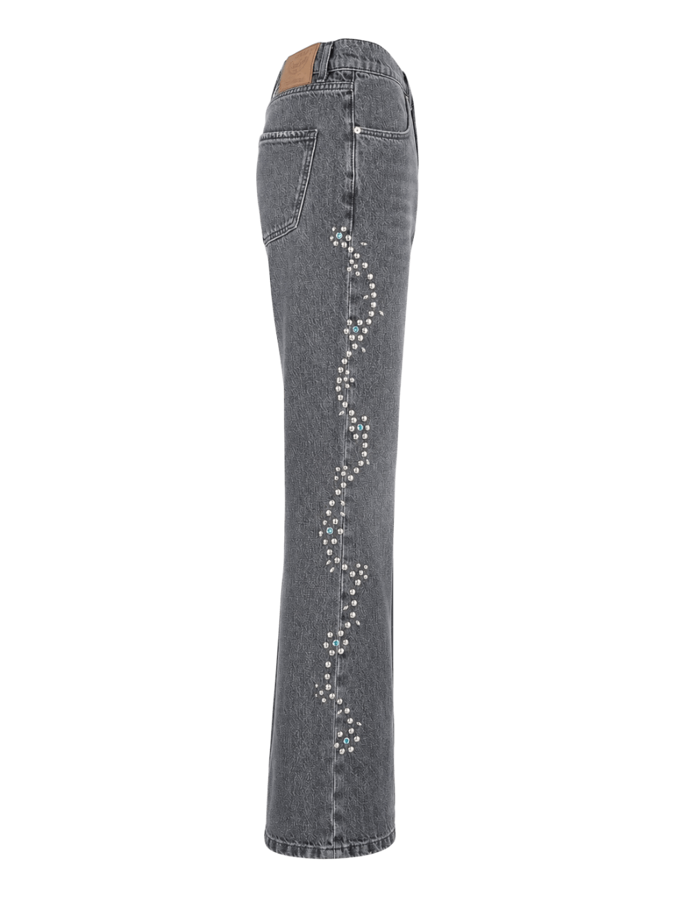 Probus Alchemist Studio Jeans w/ Western Stud Stripe Black Alchemist Studio Jeans w/ Western Stud Stripe Black BLACK