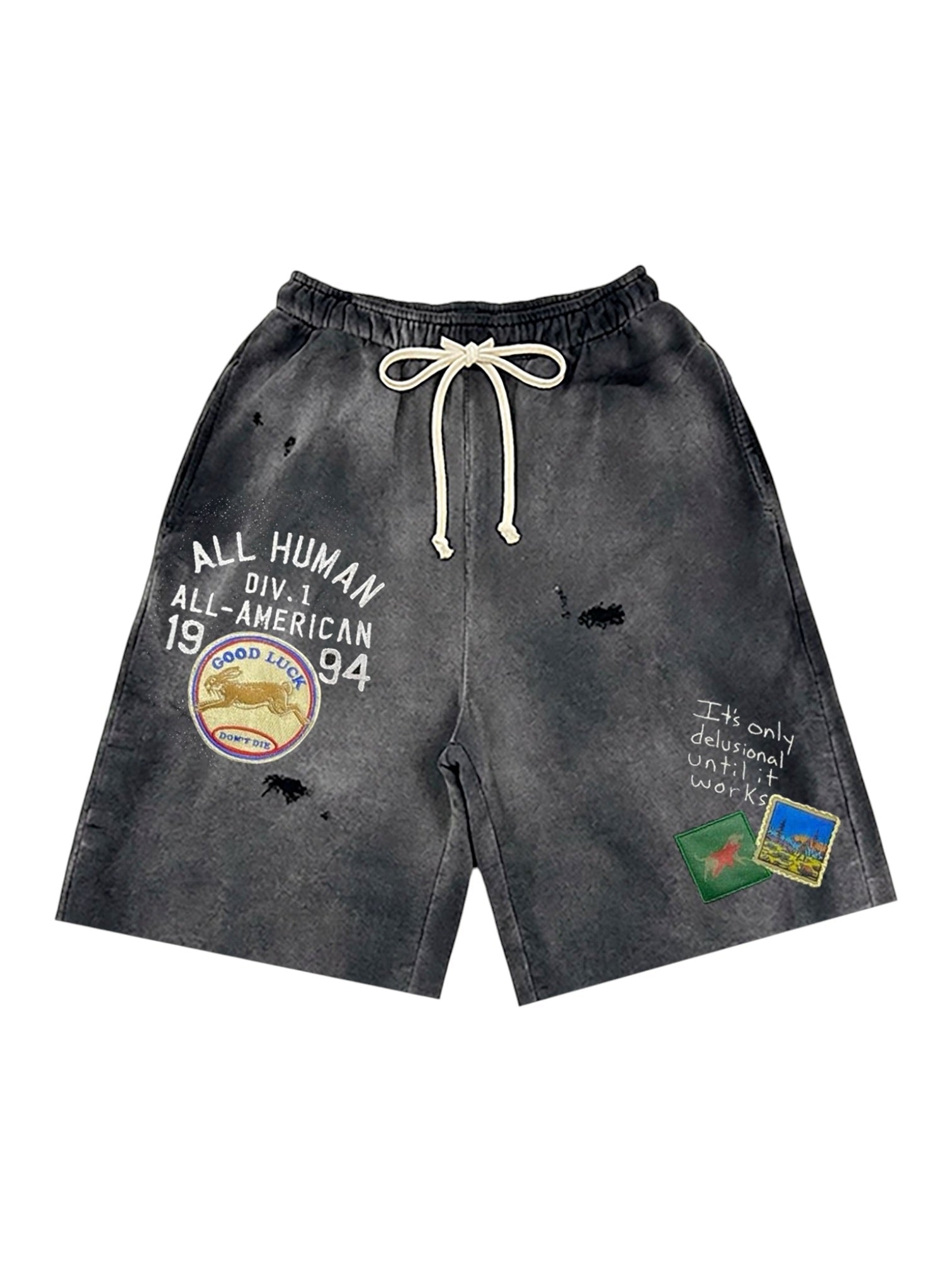 All Human 7AM Short Black Wash