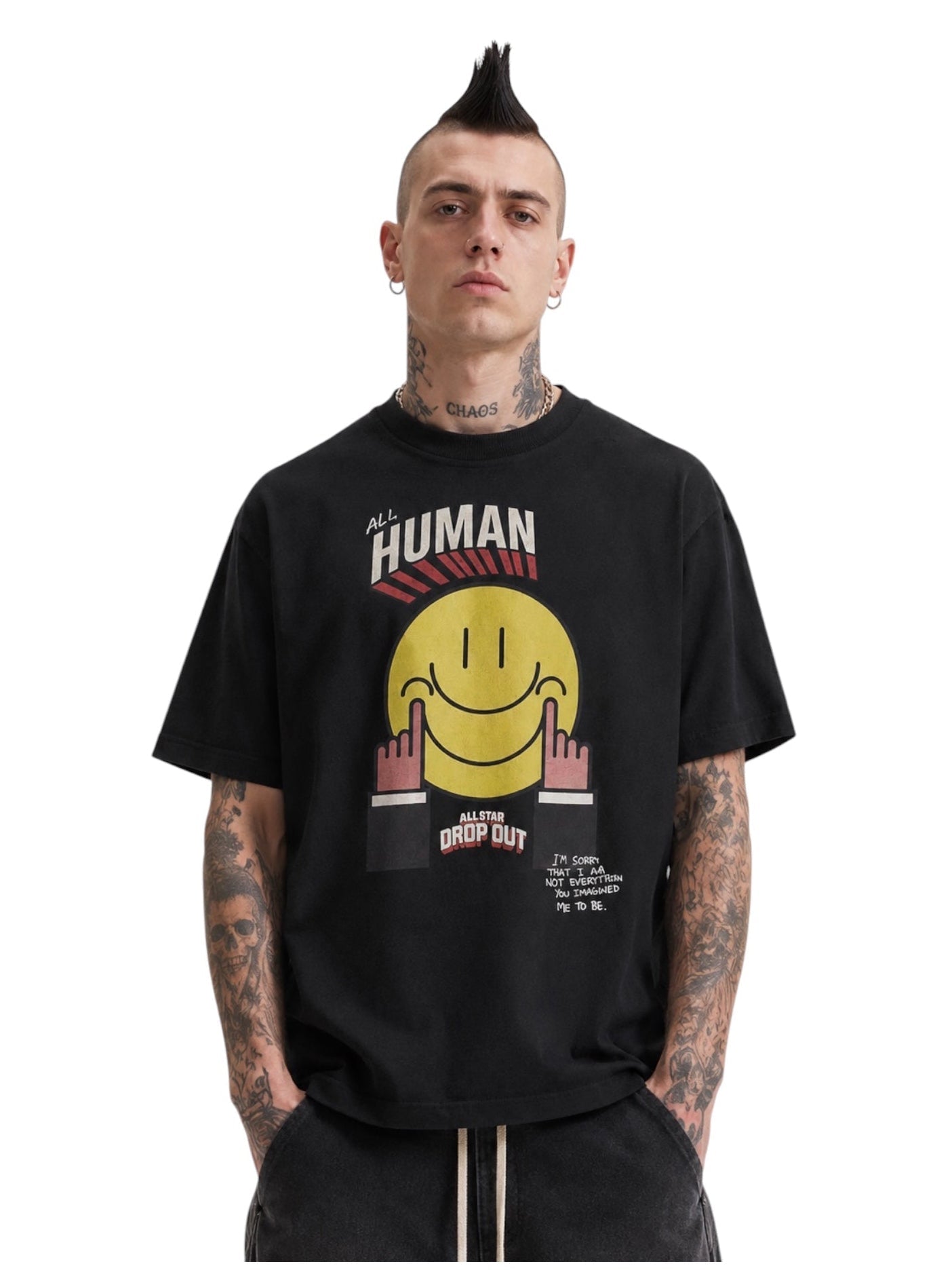 Probus All Human Accepted T-shirt Black All Human Accepted T-shirt Black Black