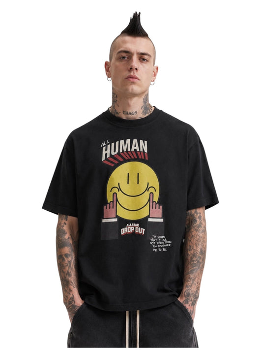 Probus All Human Accepted T-shirt Black All Human Accepted T-shirt Black Black