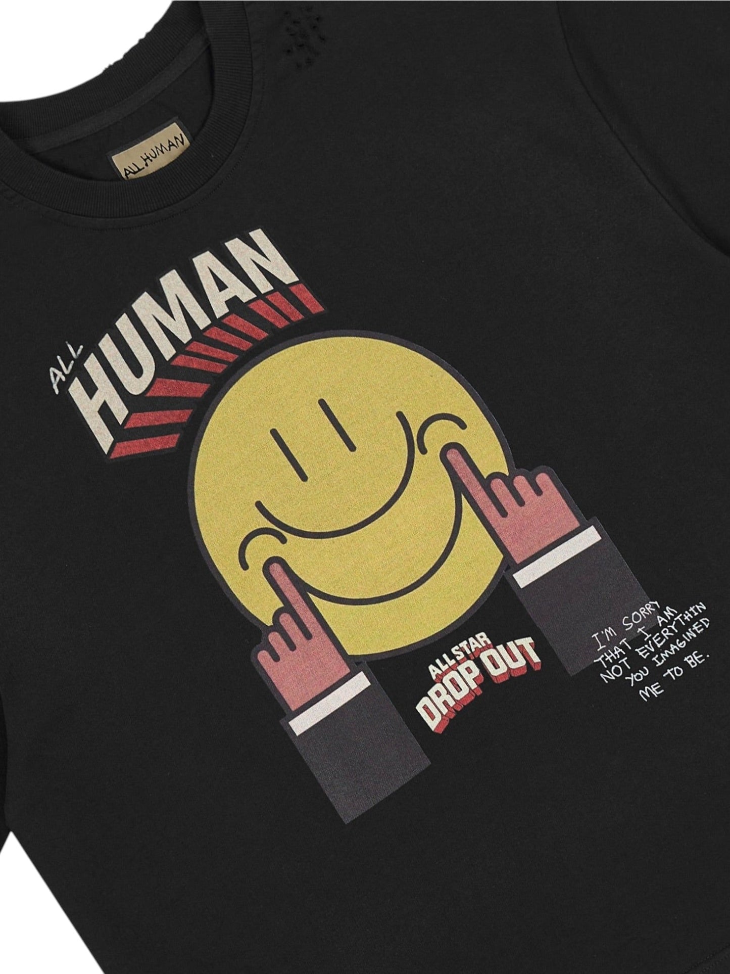 Probus All Human Accepted T-shirt Black All Human Accepted T-shirt Black Black