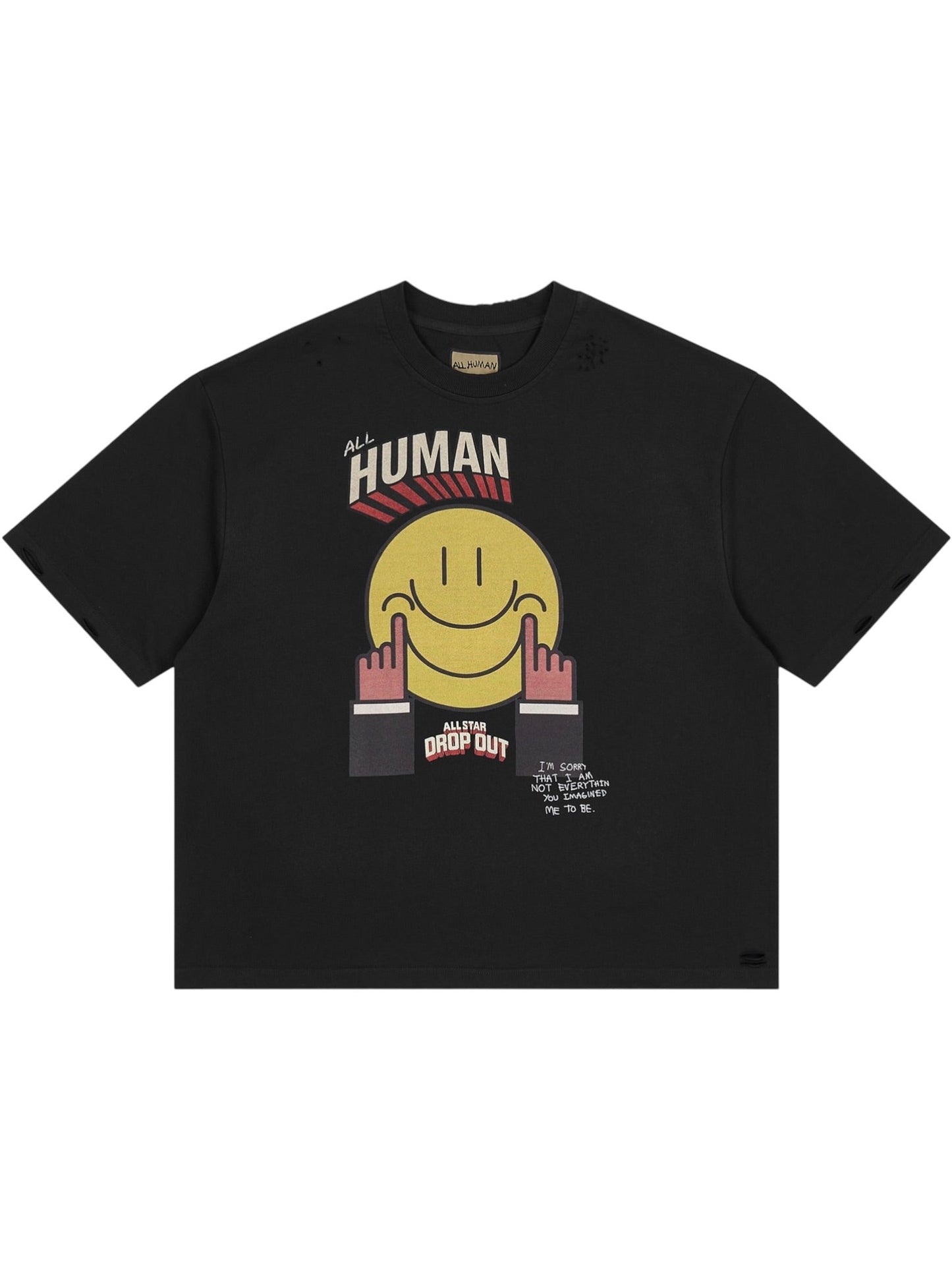 Probus All Human Accepted T-shirt Black All Human Accepted T-shirt Black Black