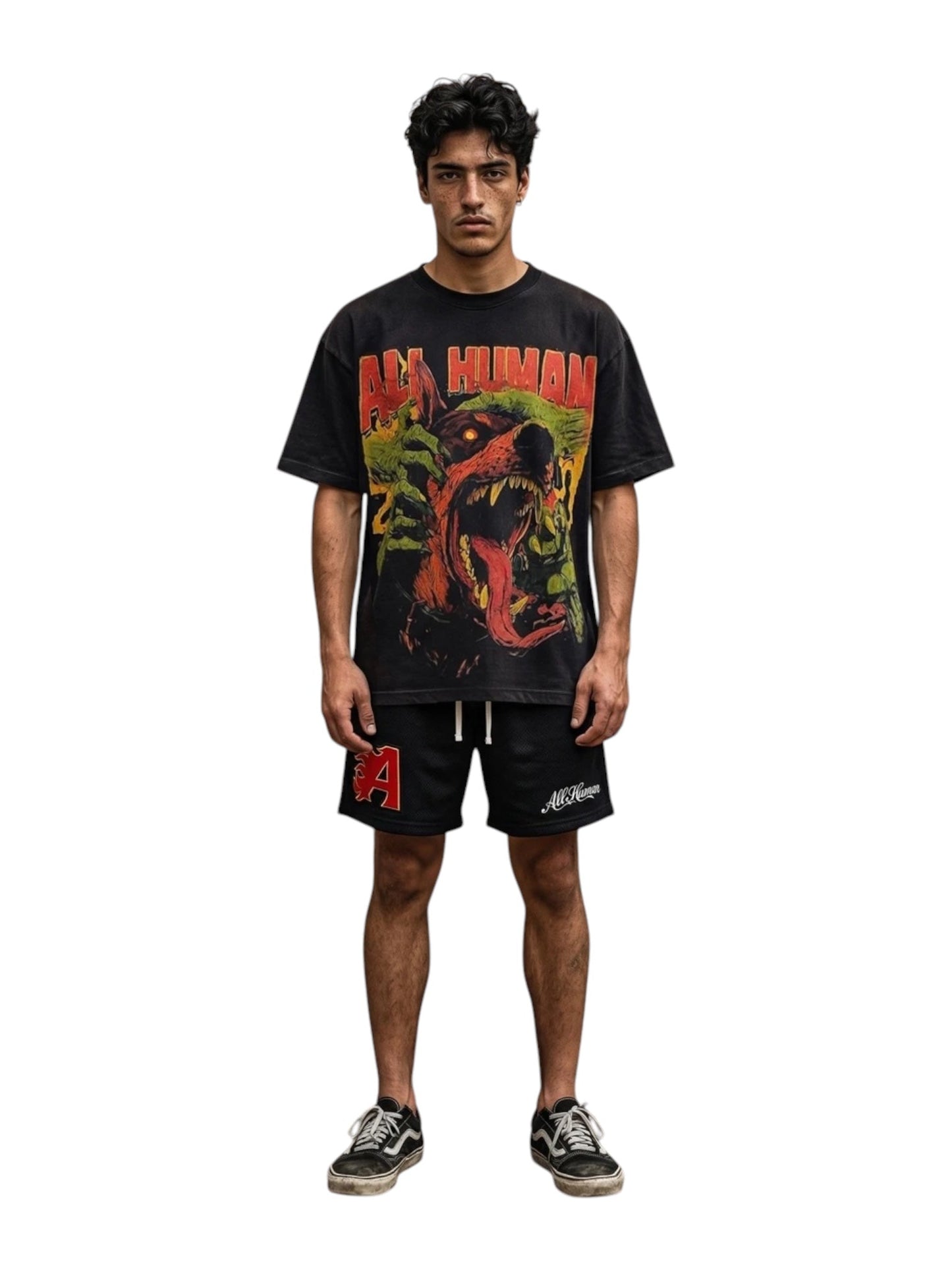 All Human CannonBall Short Black