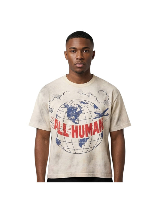 All Human Crime Wave Cream/Cement Wash