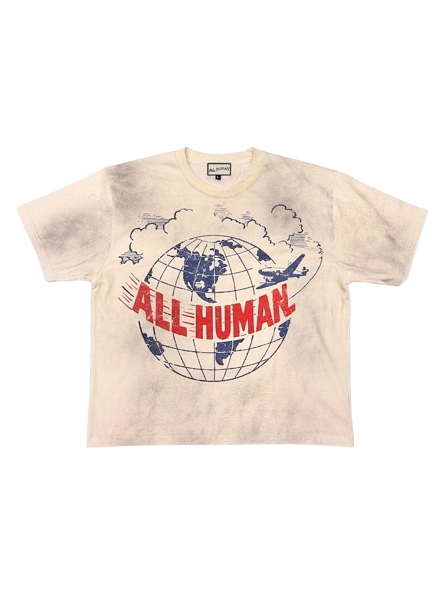 All Human Crime Wave Cream/Cement Wash