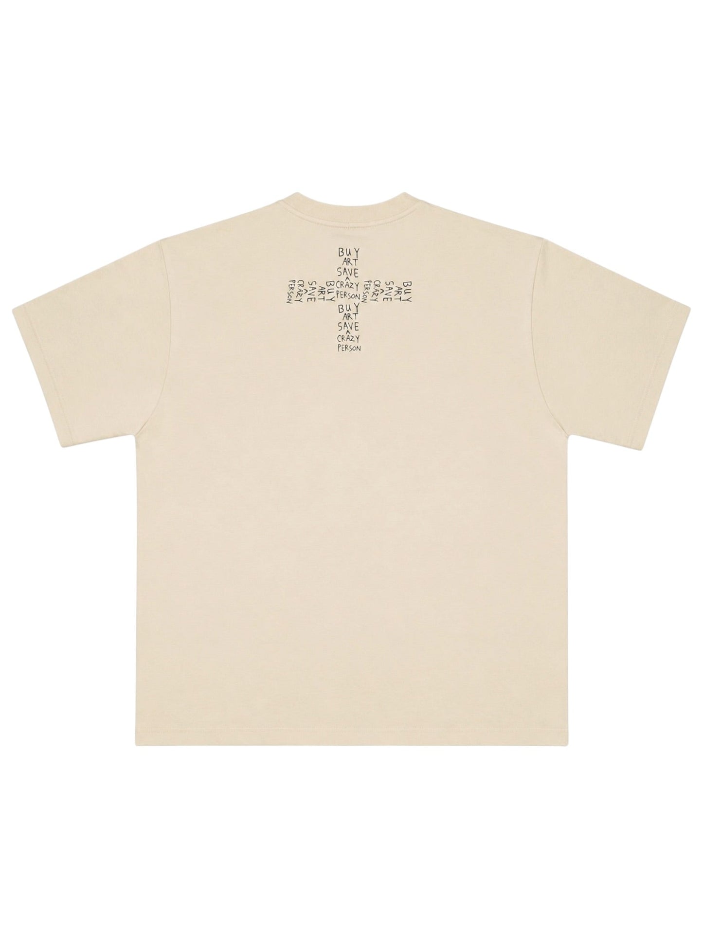 Probus All Human Dark Knight v2 T-shirt Cream All Human Dark Knight v2 T-shirt Cream CREAM