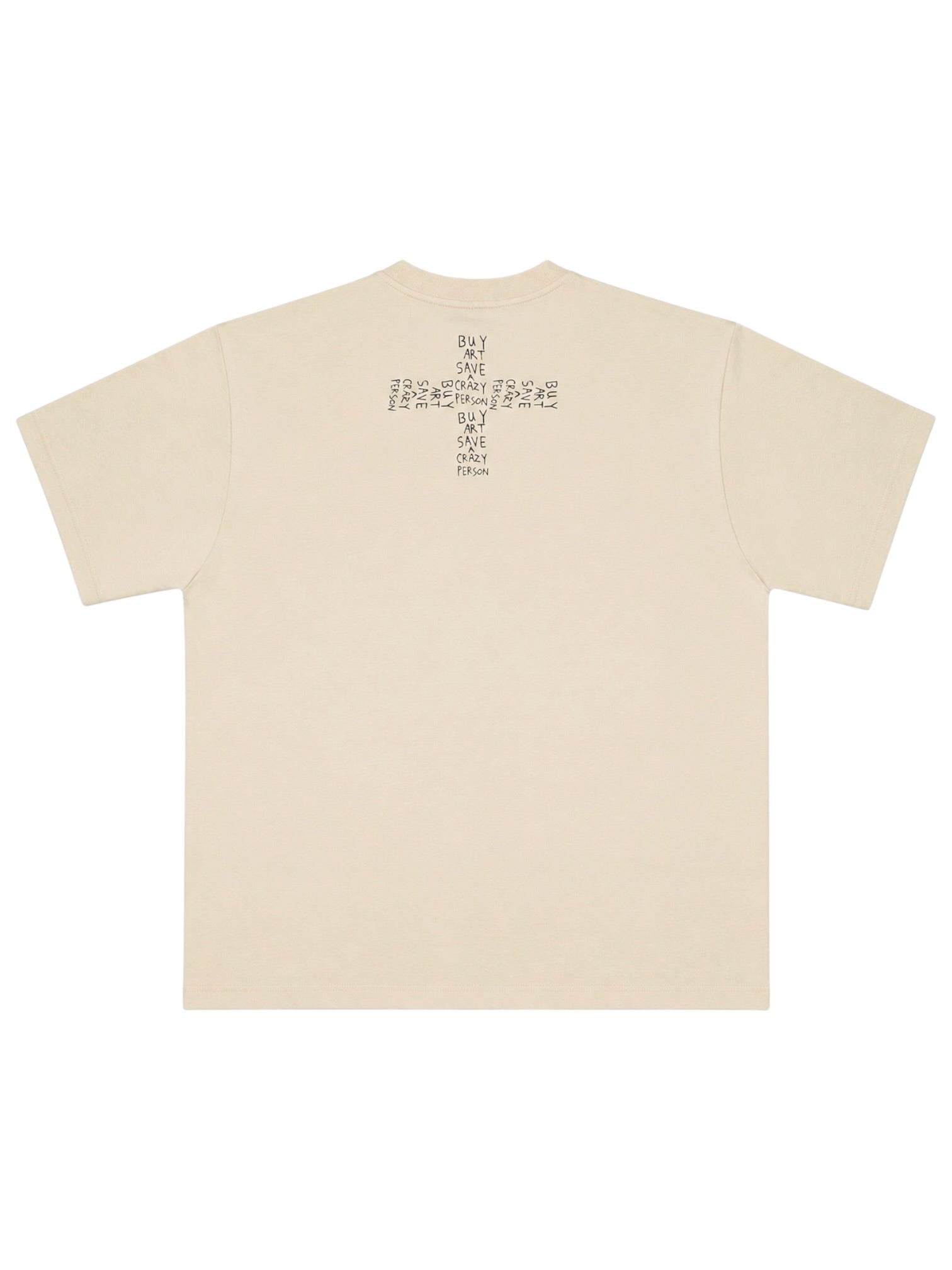 Probus All Human Dark Knight v2 T-shirt Cream All Human Dark Knight v2 T-shirt Cream CREAM