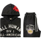 All Human Deli Full Zip Set Black Wash