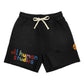 All Human Honeymoon Shorts Black Wash