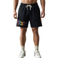 All Human Honeymoon Shorts Black Wash