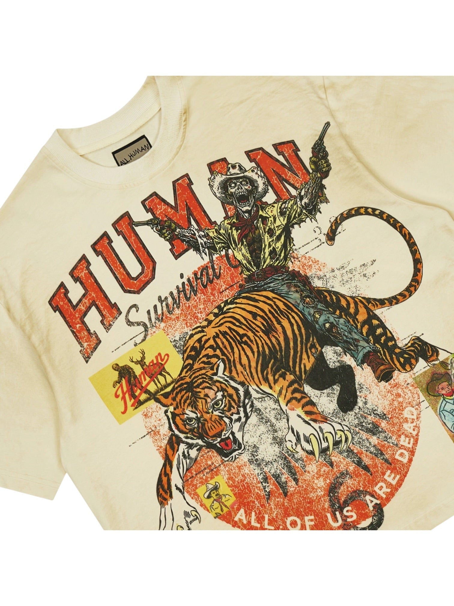 Probus All Human Im Gone T-shirt Cream All Human Im Gone T-shirt Cream Cream