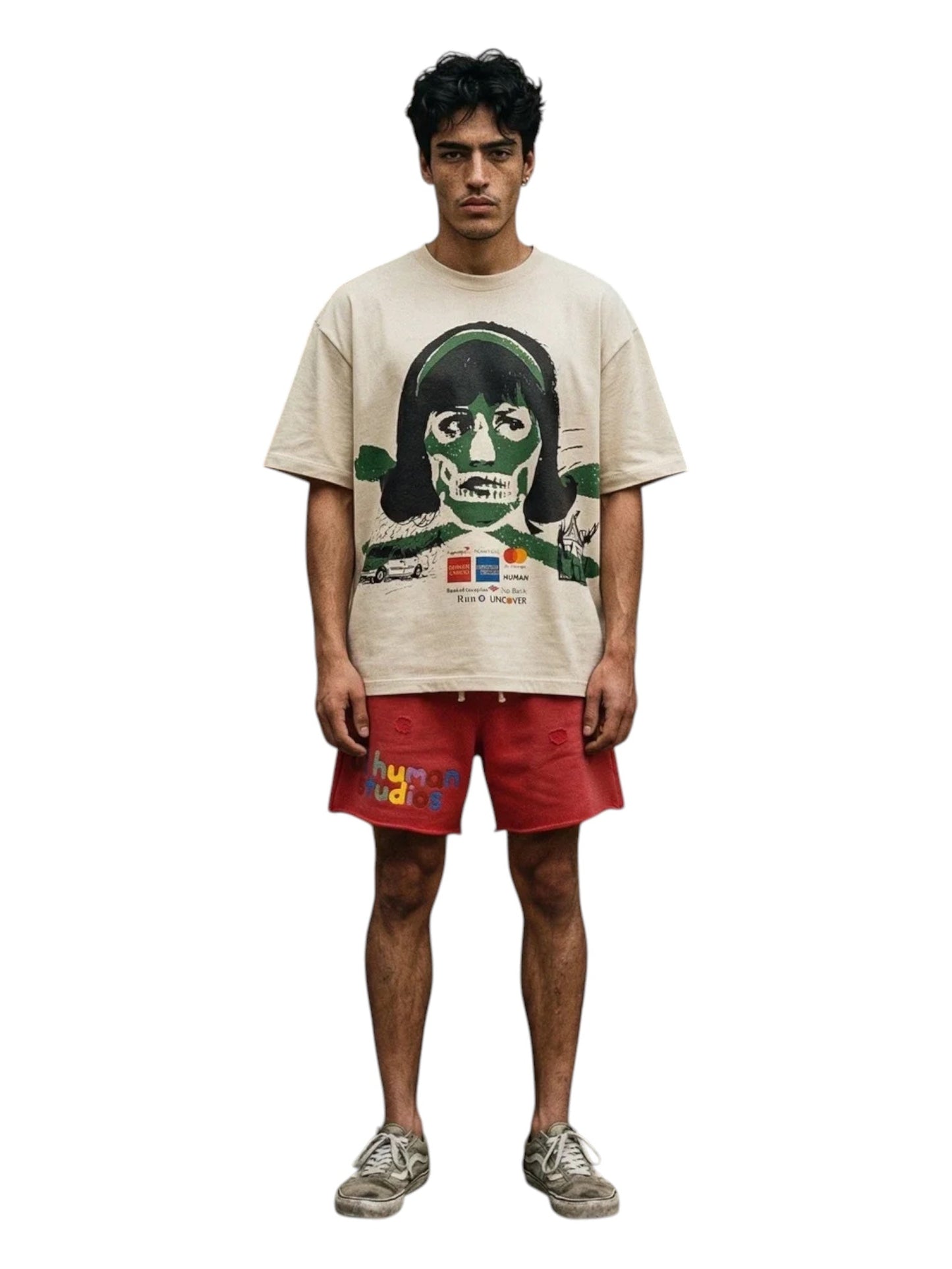 All Human Merican Dream T-shirt Cream