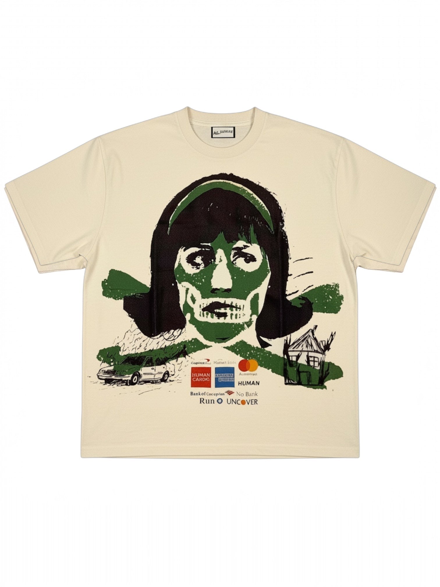 All Human Merican Dream T-shirt Cream