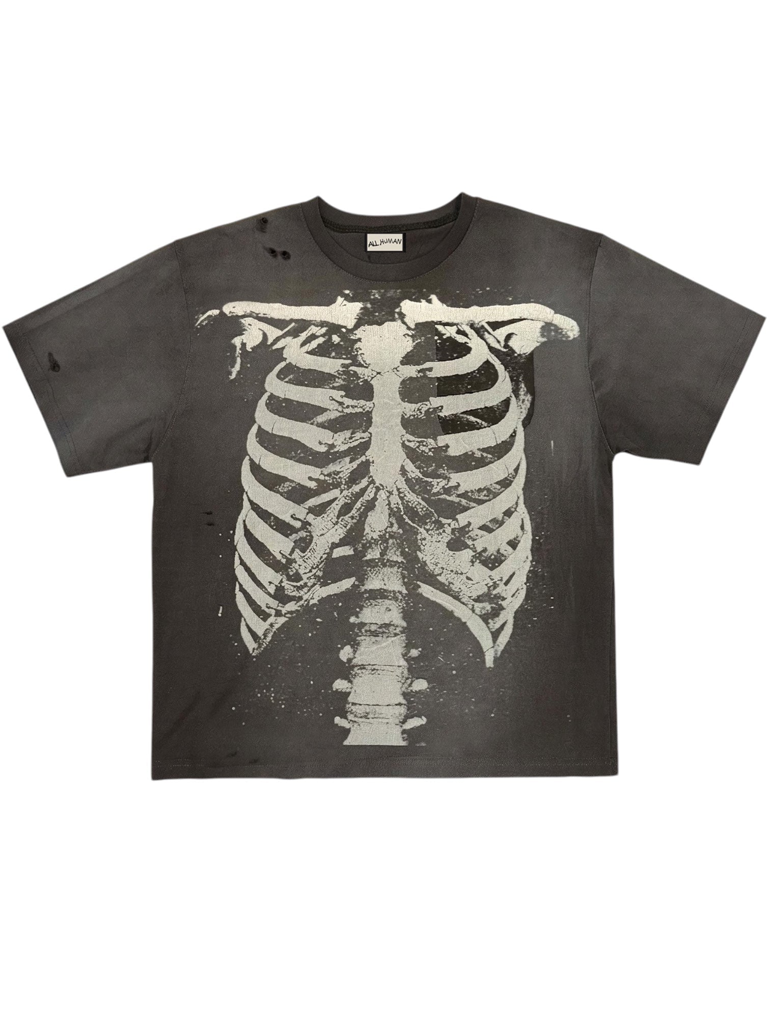 All Human Real Friends Grey Wash