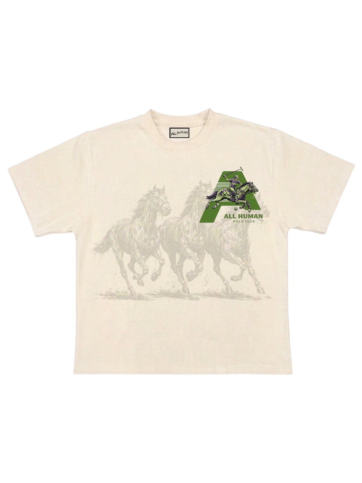 All Human Show Stopper Tee Cream