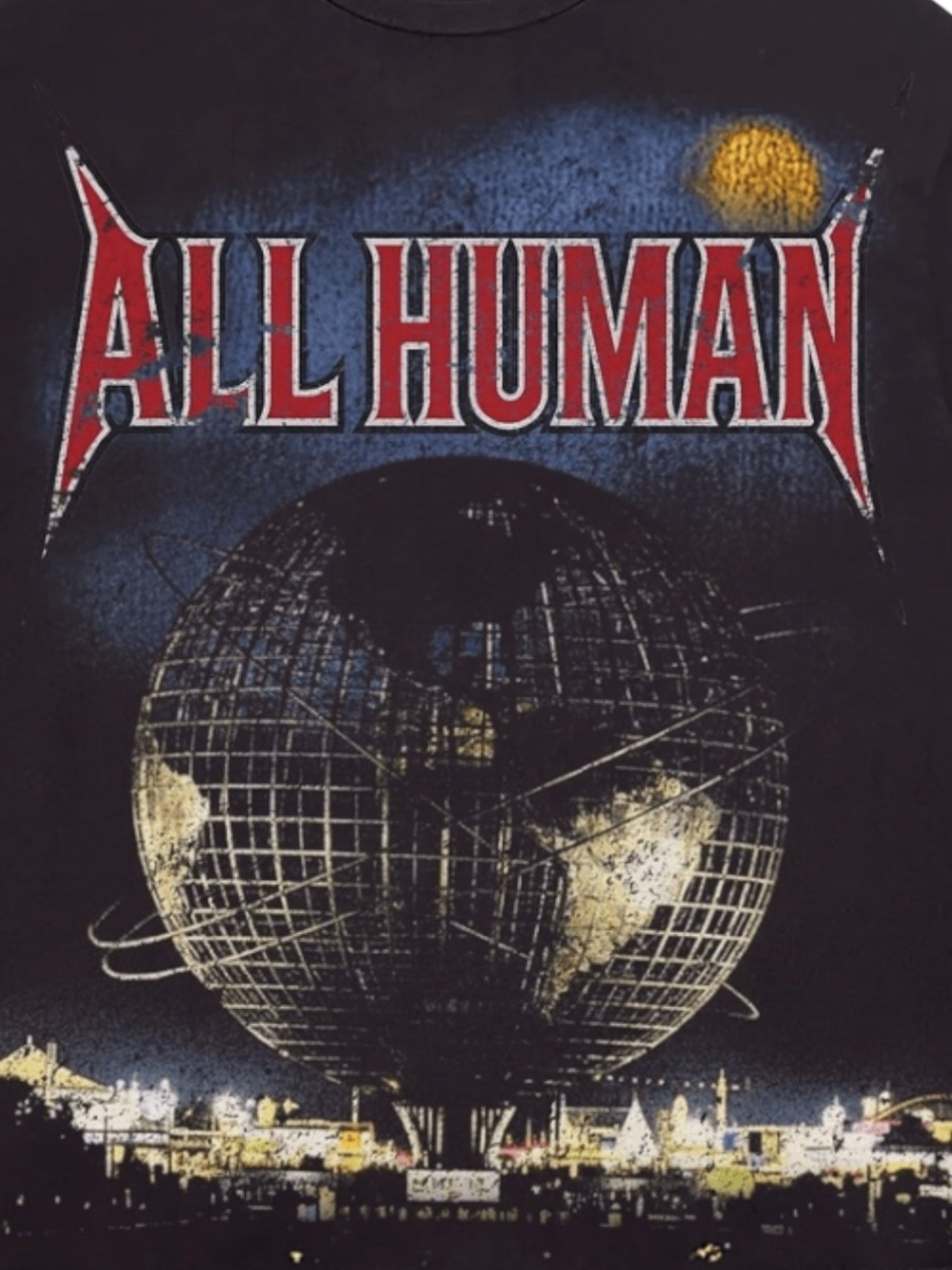 All Human Worlds Fair Black T-shirt