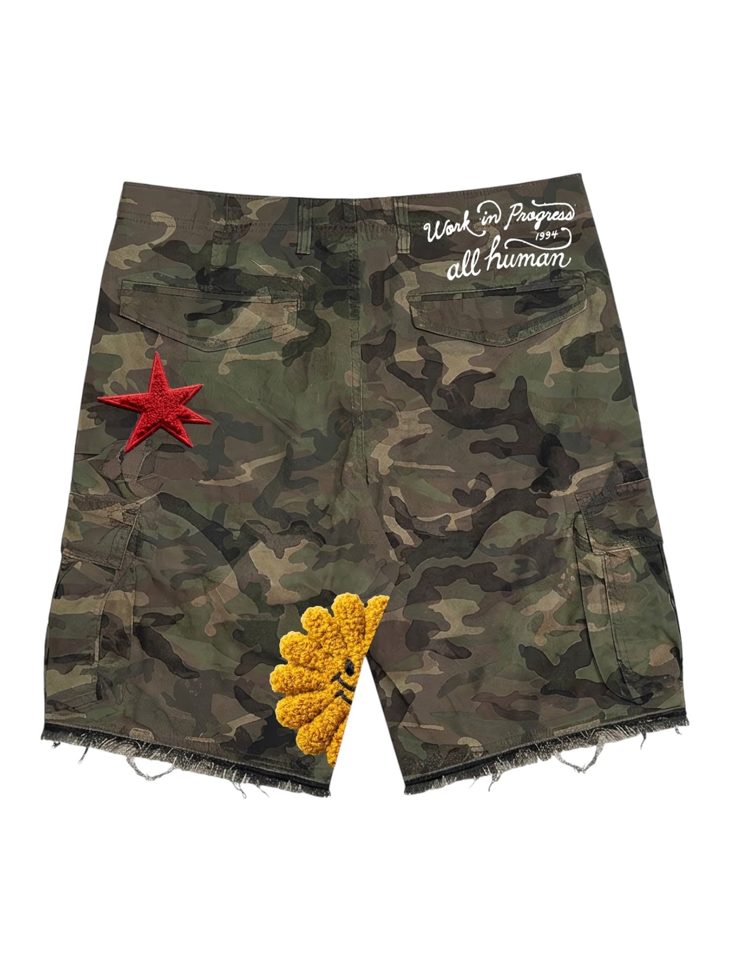 All Human Yayo Short Camo Wash