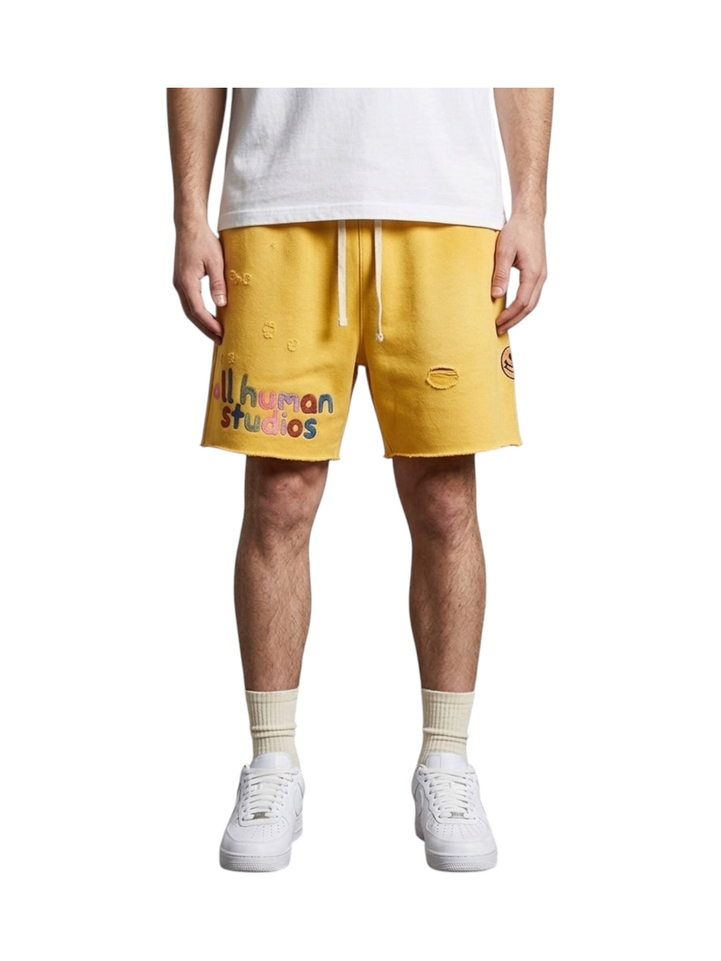 All Human Yosemite Short Yellow Wash