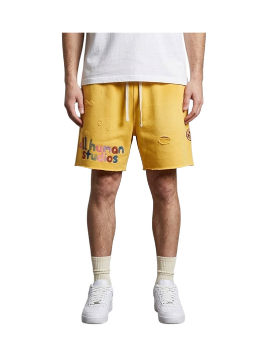 All Human Yosemite Short Yellow Wash