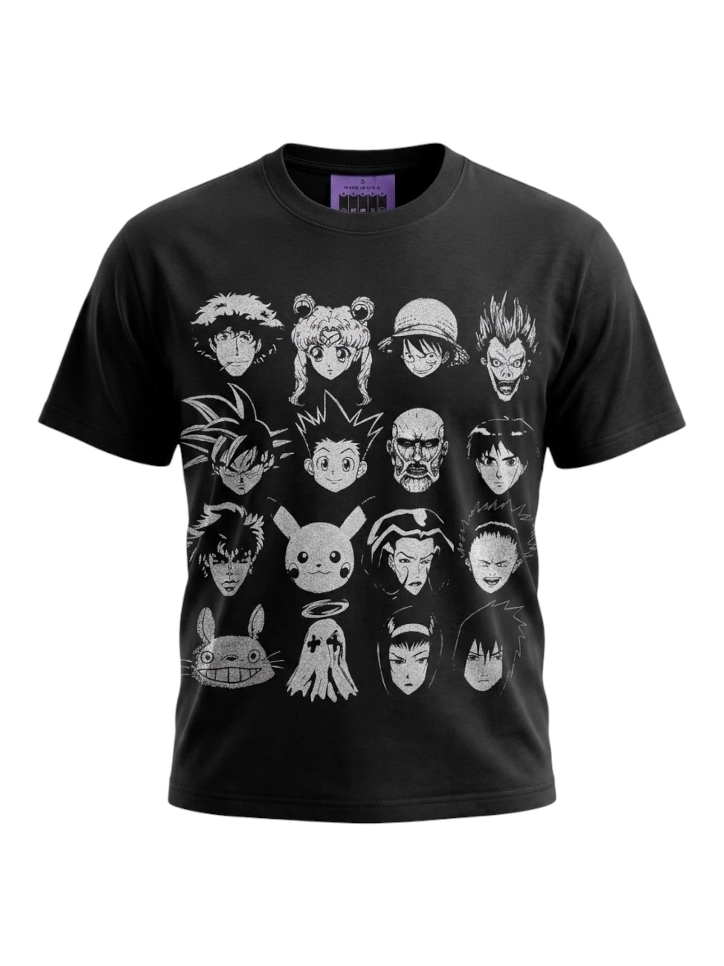 B Wood Anime Alumni Black