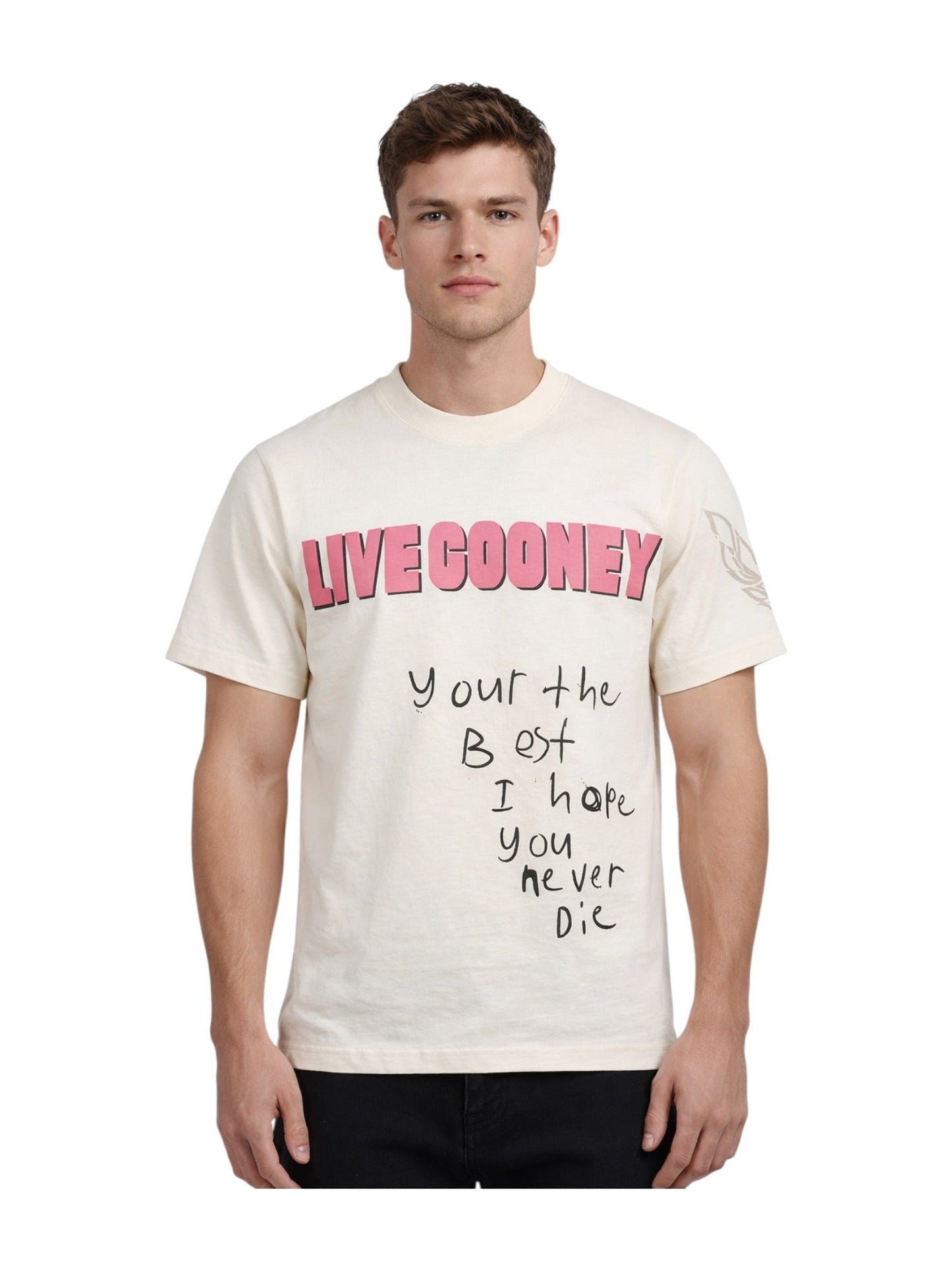 B Wood LGDS Tee  Off White