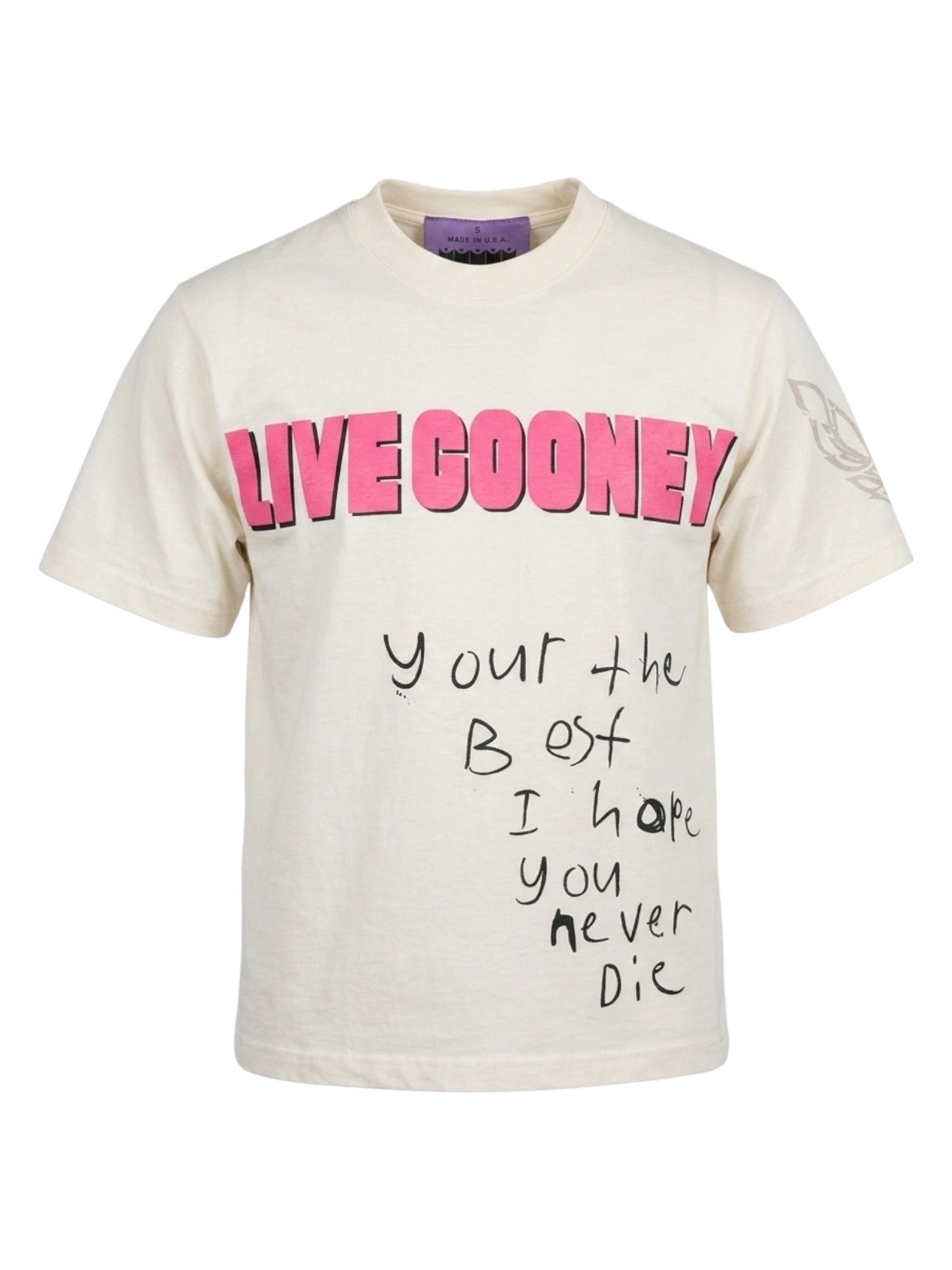 B Wood LGDS Tee  Off White