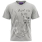 B Wood Your The Best.. Never Die Tee Grey