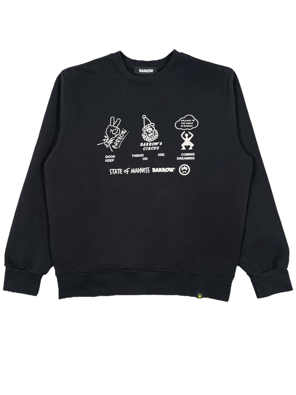 Barrow F4bwasw039 Sweatshirt Nero