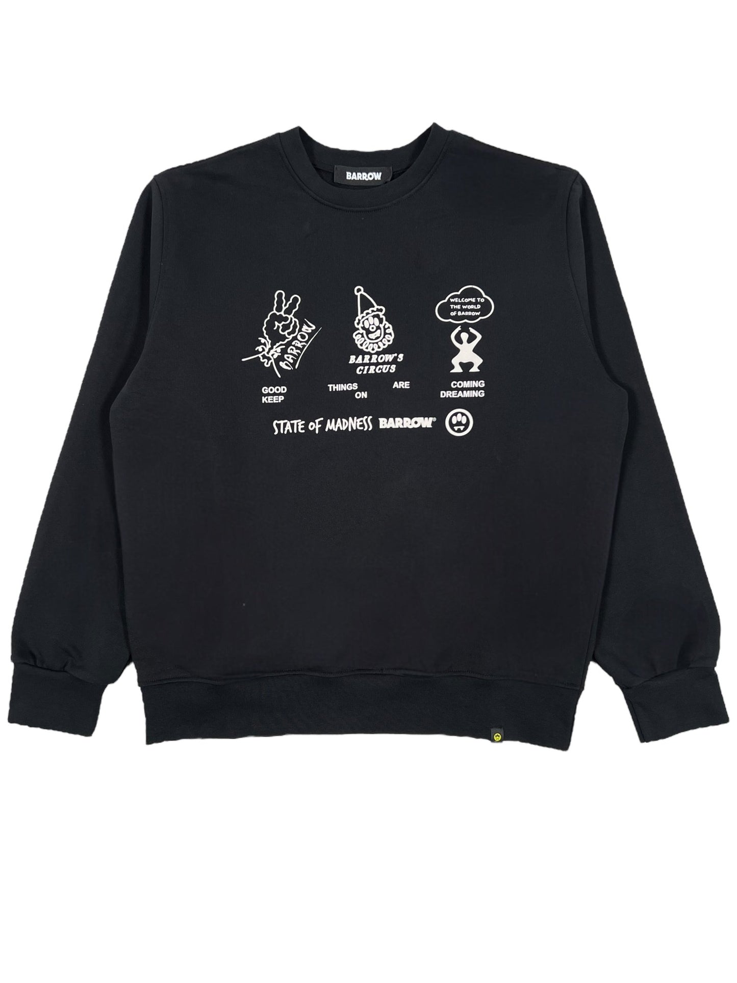 Barrow F4bwasw039 Sweatshirt Nero