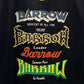 Barrow S6BWUATH023 Jersey Sleveless UNISEX Black