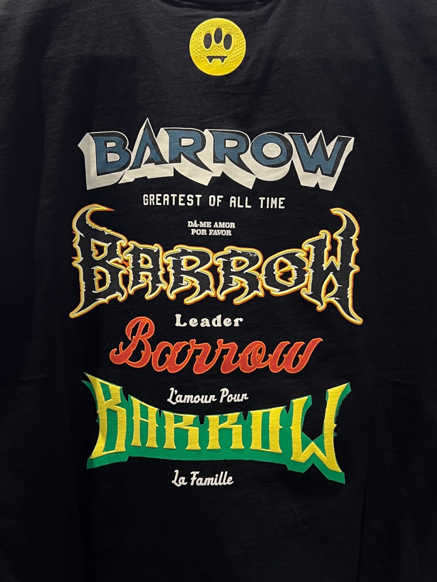 Barrow S6BWUATH023 Jersey Sleveless UNISEX Black