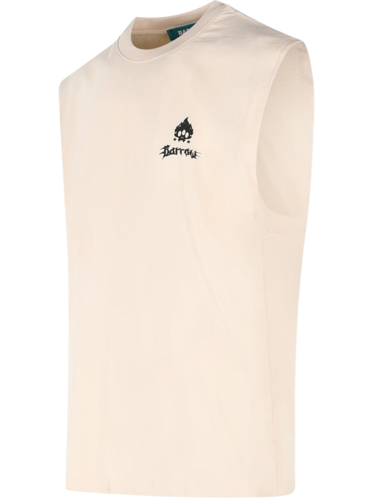 Barrow S6BWUATH023 Jersey Sleveless UNISEX Cream