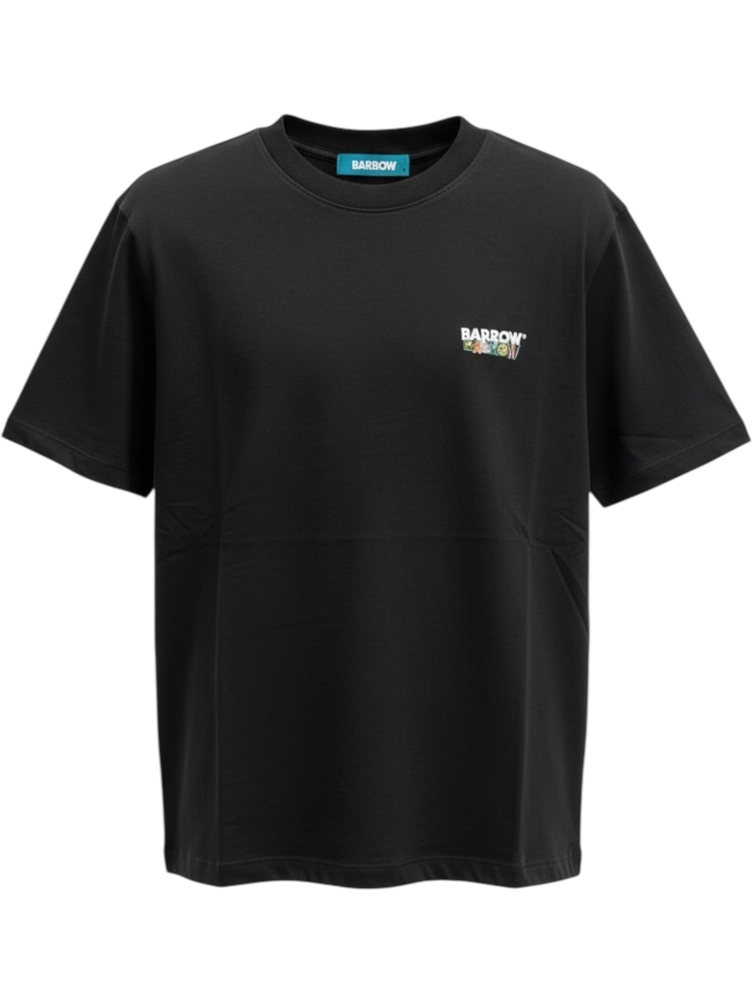 Barrow S6BWUATH032 Jersey T-shirt UNISEX Black