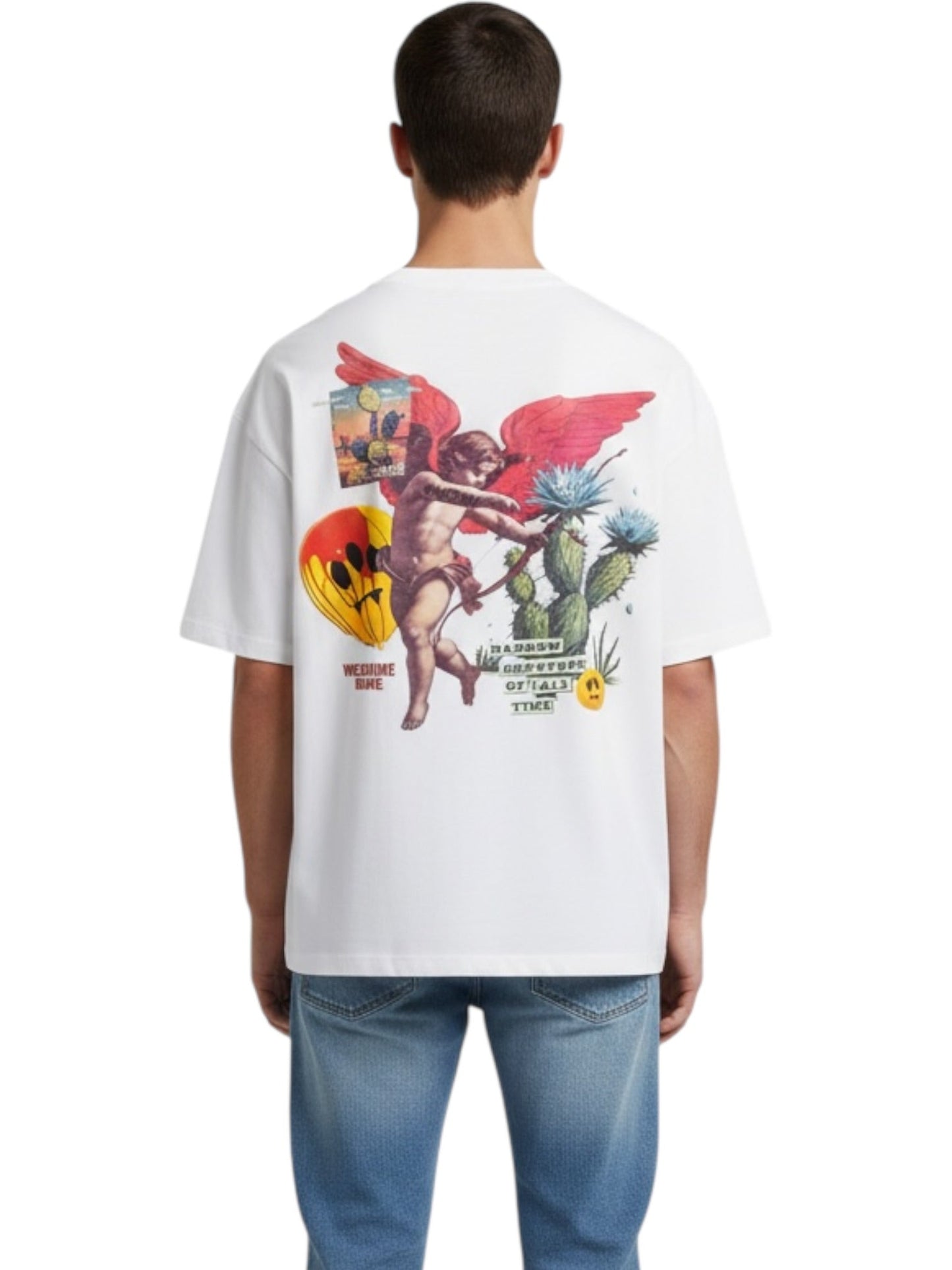 Barrow S6BWUATH032 Jersey T-shirt UNISEX Coconut