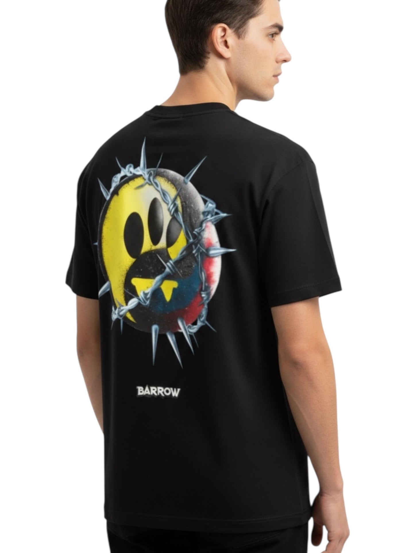 Barrow S6BWUATH103 Jersey T-Shirt UNISEX Black