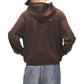 Birth Of Royal BC25SSHA01 Diamond Hoodie In Brown