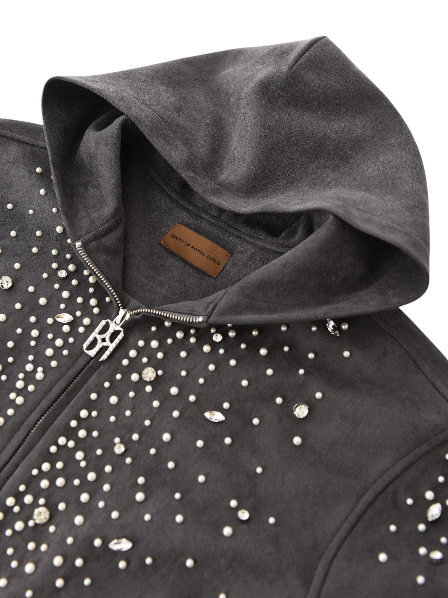 Birth Of Royal Child BC25SSHA04 Cashew Hoodie In Black