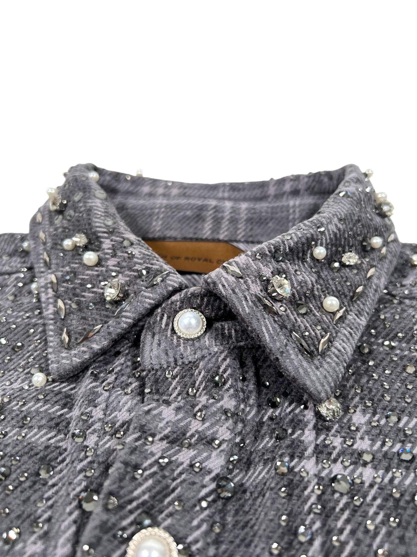 Birth Of Royal Child BC25SSLS06 Diamond Shirt In Black