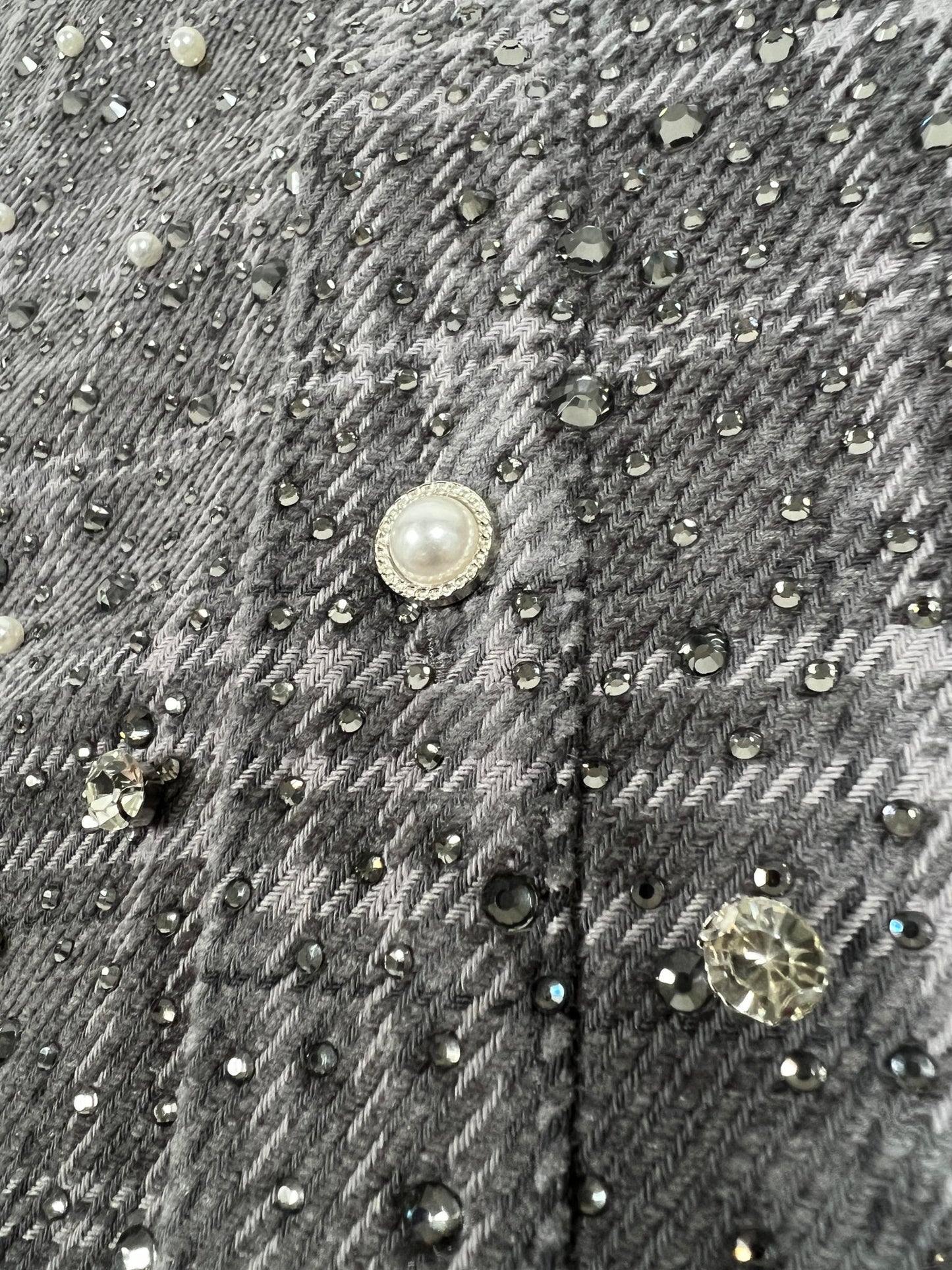 Birth Of Royal Child BC25SSLS06 Diamond Shirt In Black