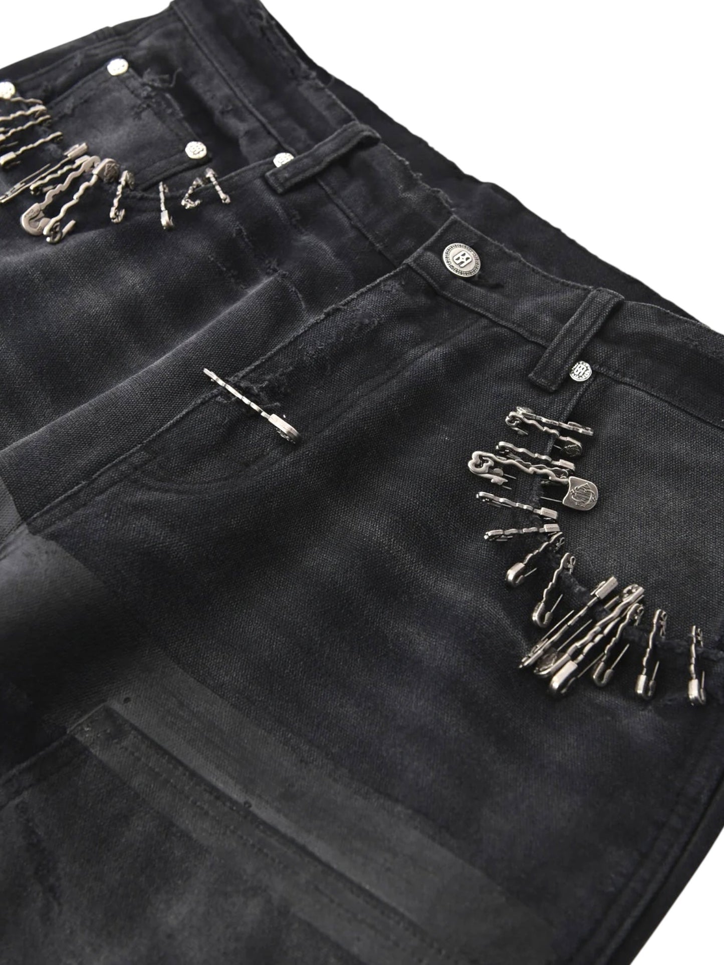 Birth Of Royal Child BC25SSPT02 Vintage Pin Carpenter Pants Black