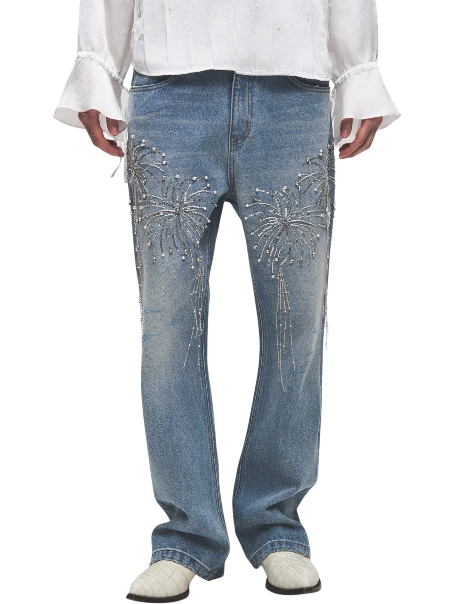 Birth Of Royal Child BC25SSPT11 Fireworks Wash Denim