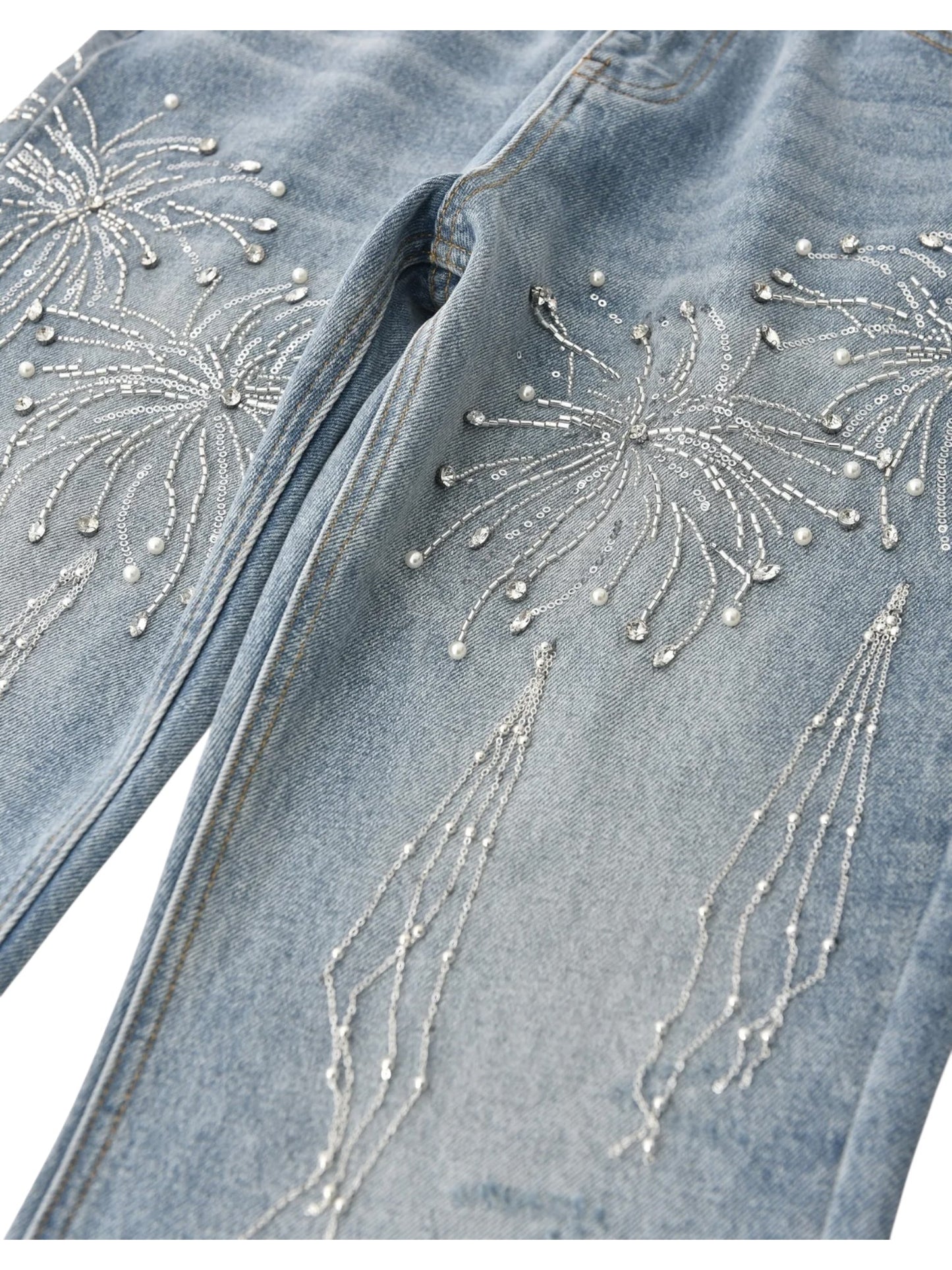 Birth Of Royal Child BC25SSPT11 Fireworks Wash Denim