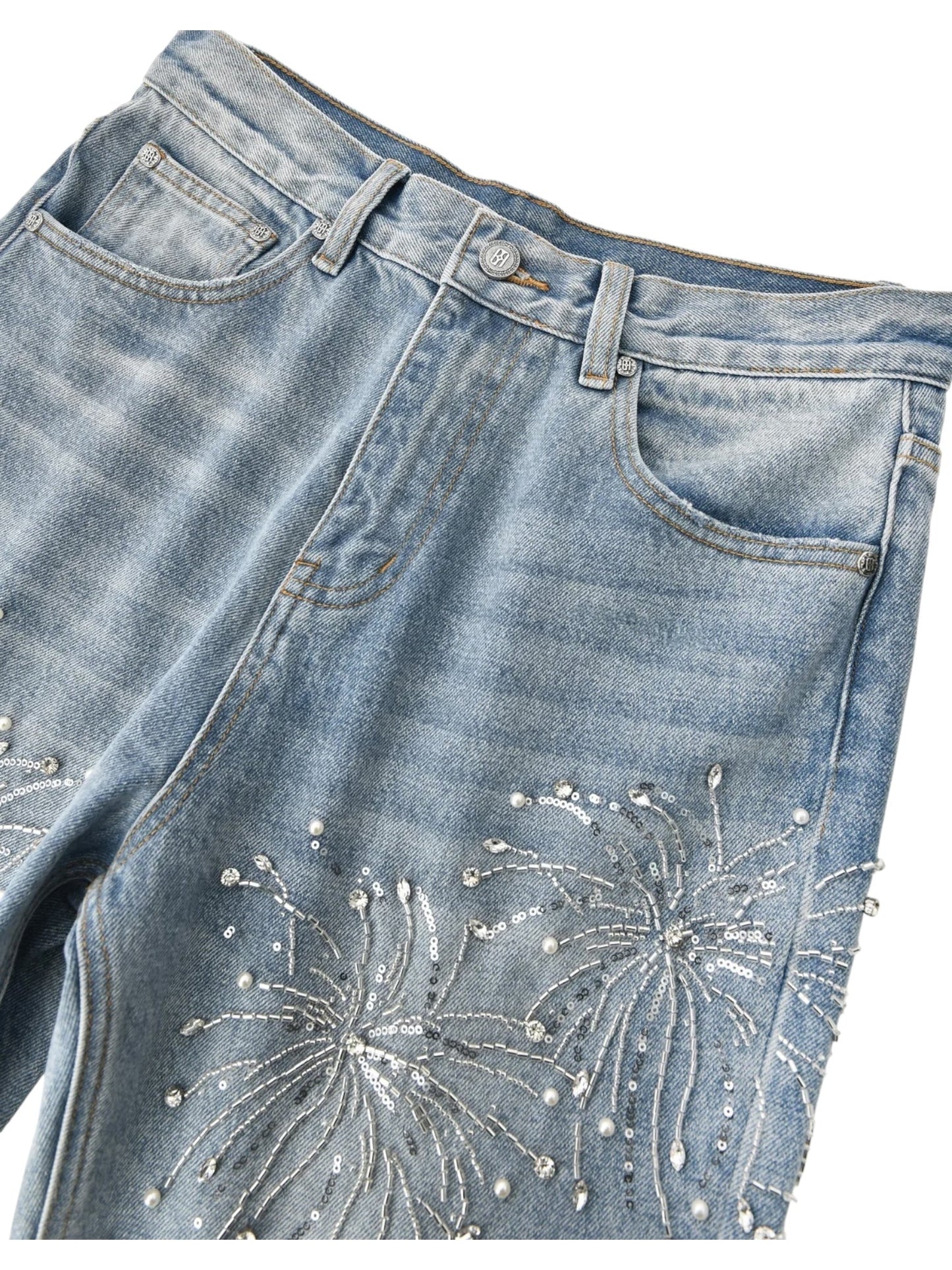 Birth Of Royal Child BC25SSPT11 Fireworks Wash Denim